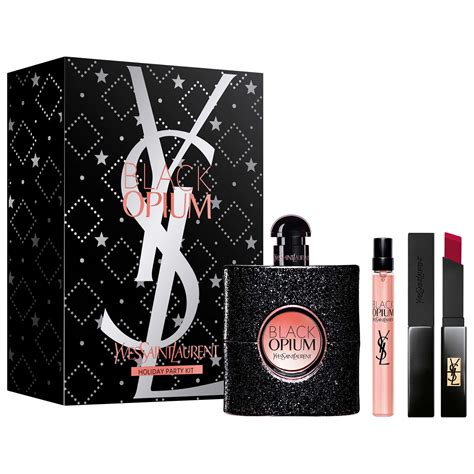 ysl gift sets|sephora black opium gift set.